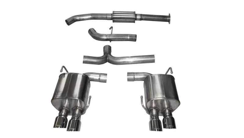 Corsa Performance Catback Exhaust System W/ Polished Tips Subaru WRX STI 2015+