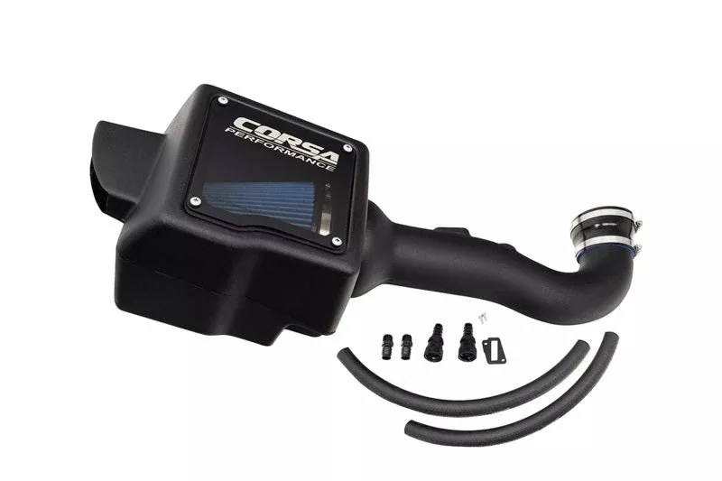 CORSA Performance Corsa 14-18 Chevrolet Silverado 1500 6.2L V8 MaxFlow 5 Oiled Filter Closed Box Air Intake 45554-1