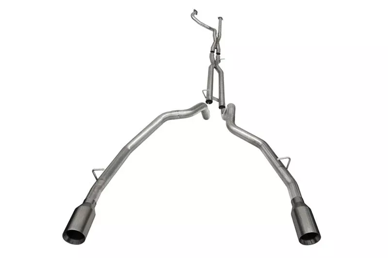 CORSA Performance Corsa 21-22 Dodge Ram TRX Crew Cab Baja Catback Exhaust Dual Rear Gunmetal Tip 21190GNM