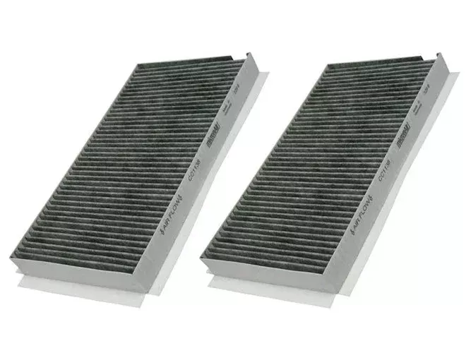 Corteco Cabin Air Filter Set 21653064 fits 2004-2007 BMW 525i / 2006-2007 BMW 525xi / 2008-2010 BMW 528i / 2009-2010 BMW 528i xDrive / 2008 BMW 528xi / 2004-2007 BMW 530i / 2006-2007 BMW 530xi / 2008-2010 BMW 535i
