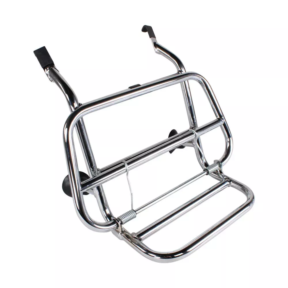 Cuppini Chrome Front Rack – Vespa Primavera & Sprint