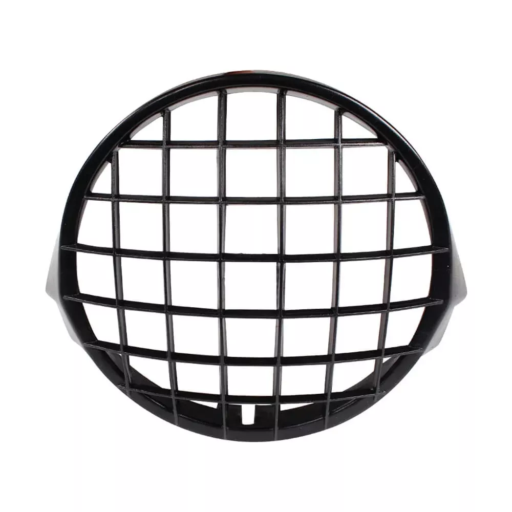 Cuppini Headlight Stone Guard (Black); Stella, P Series