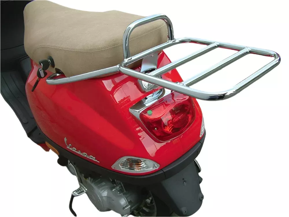 Cuppini Rear Rack for Top Case; Vespa LX