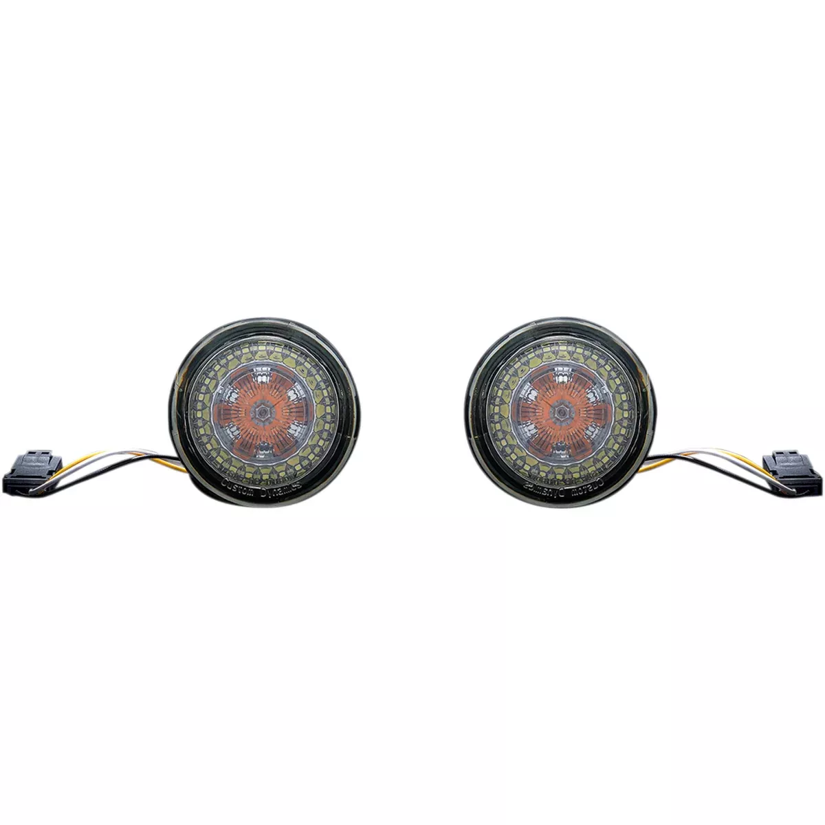 CUSTOM DYNAMICS 2020-1602 PB-AW-JAE ProBEAM Amber/White Dynamic Ringz™ – ProBEAM Dynamic Ringz™ Turn Signals – JAE