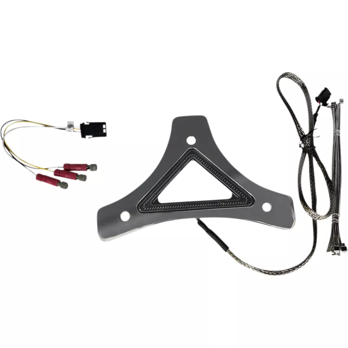 CUSTOM DYNAMICS 2040-2618 CD-BR-UNV-C Universal Dual Intensity Run & Brake LED Backrest Light – Run/Brake – Chrome