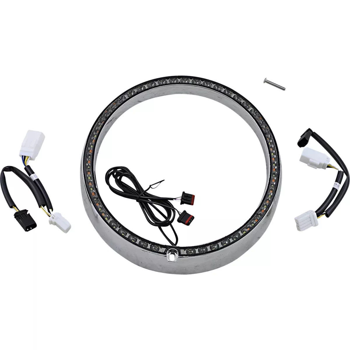 Custom Dynamics Accent Trim Ring – PB-7TR-AW-2C For Harley Touring 2006-2013