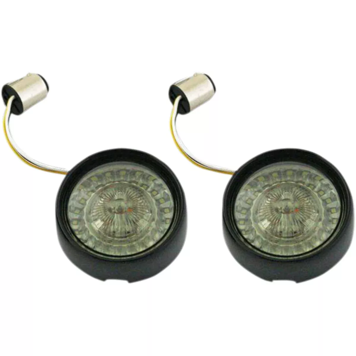 Custom Dynamics Bullet Bezel Turn Signal Assembly – PB-BB-AW-1157BS For Harley Motorcycles 2000-2025