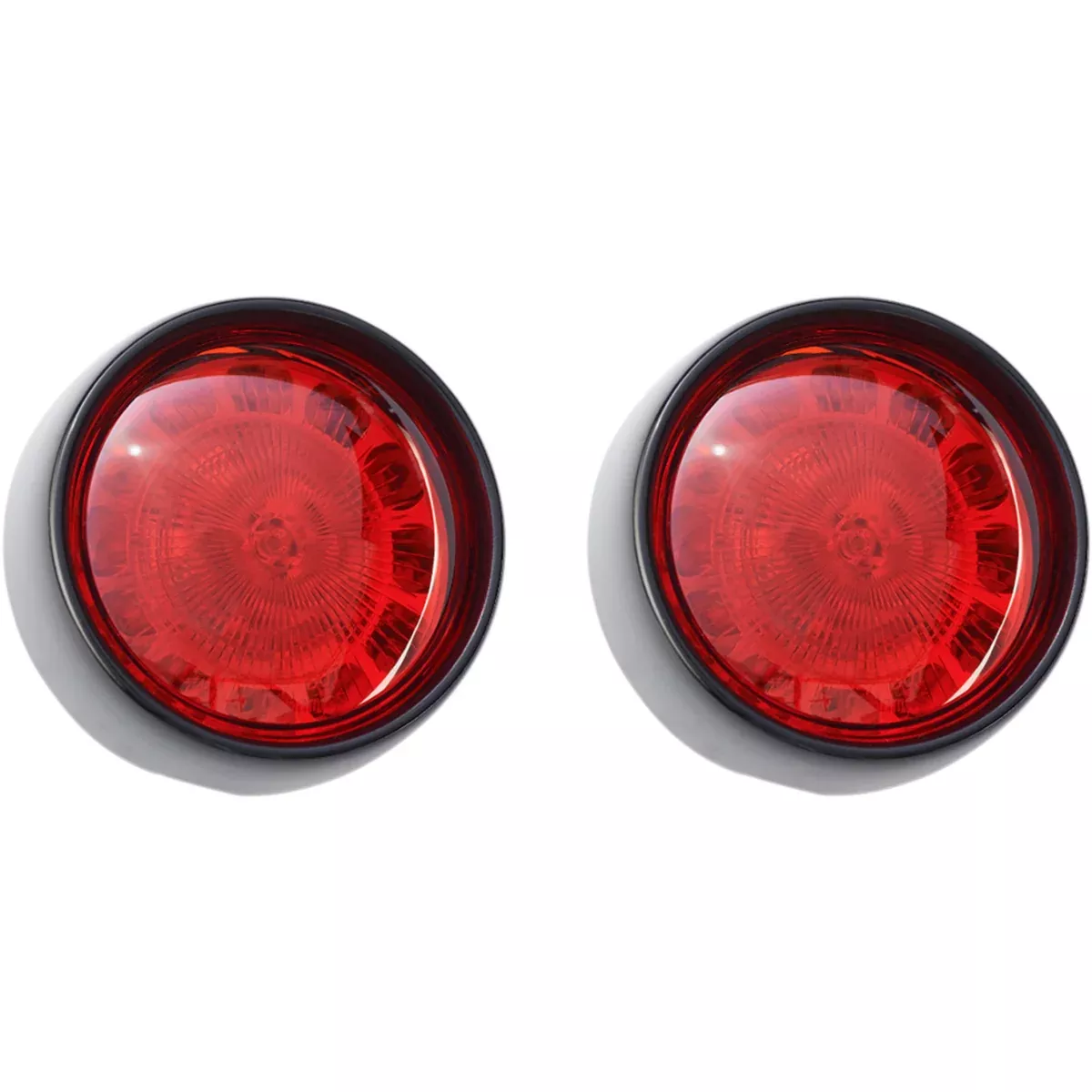 Custom Dynamics Bullet Bezel Turn Signal Assembly – PB-BB-R-1156BR For Harley Motorcycles 2000-2024