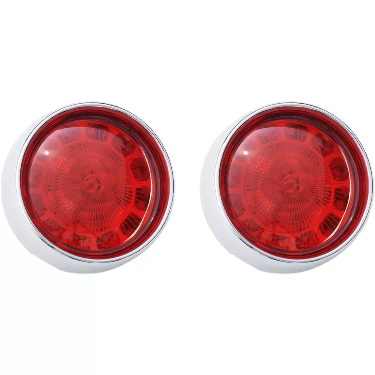 Custom Dynamics Bullet Bezel Turn Signal Assembly - PB-BB-R-1156CR For Harley Motorcycles 2000-2024