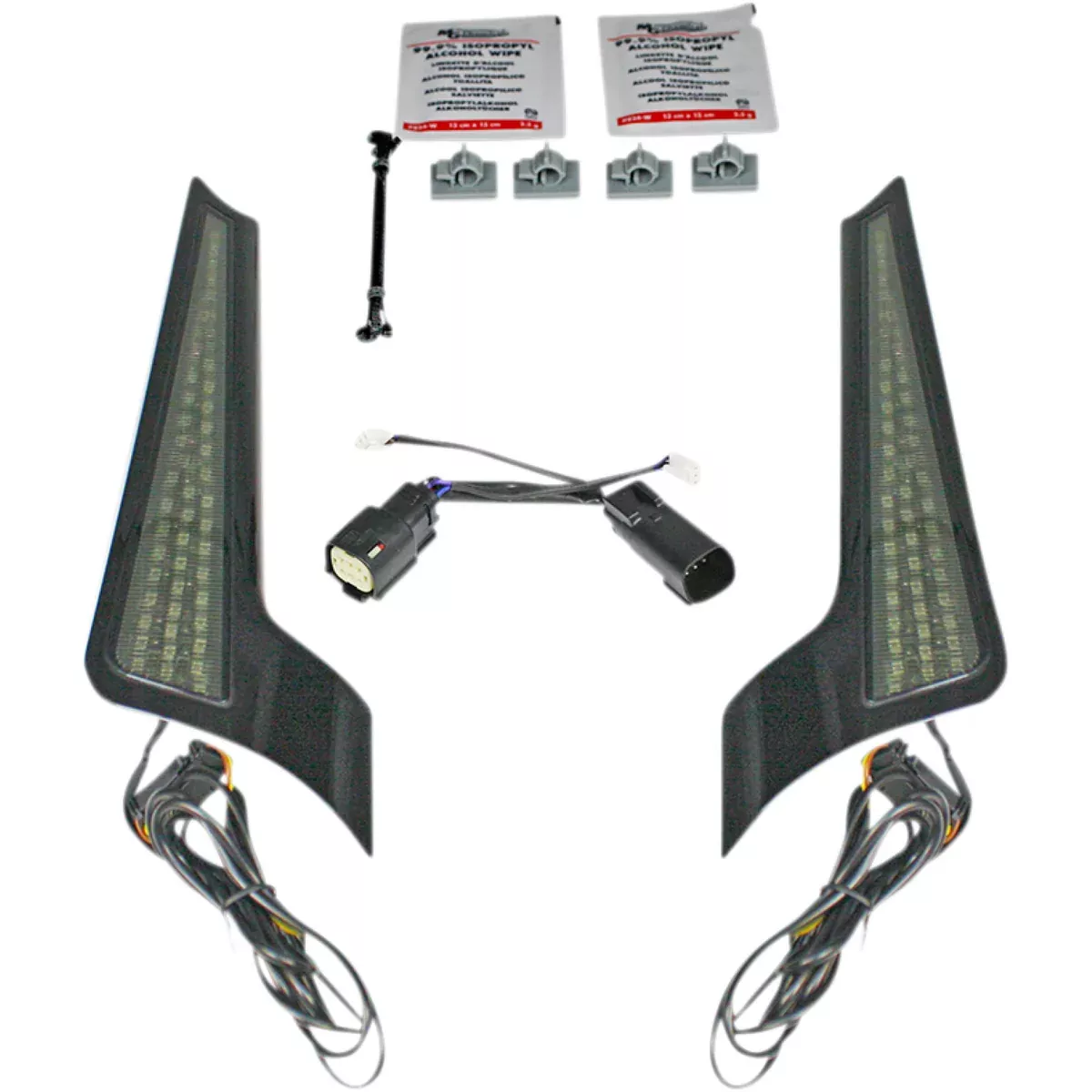 Custom Dynamics Fascia Panel - CD-FASCIA-SS6SB For Harley Touring 2010-2013