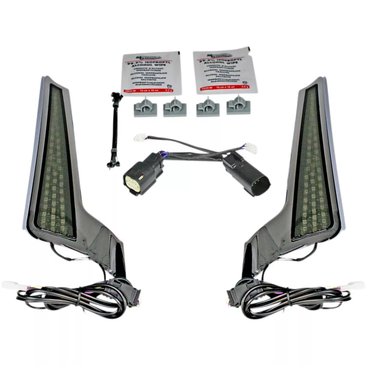 Custom Dynamics Fascia Panel - CD-FASCIA-SS6SC For Harley Touring 2010-2013