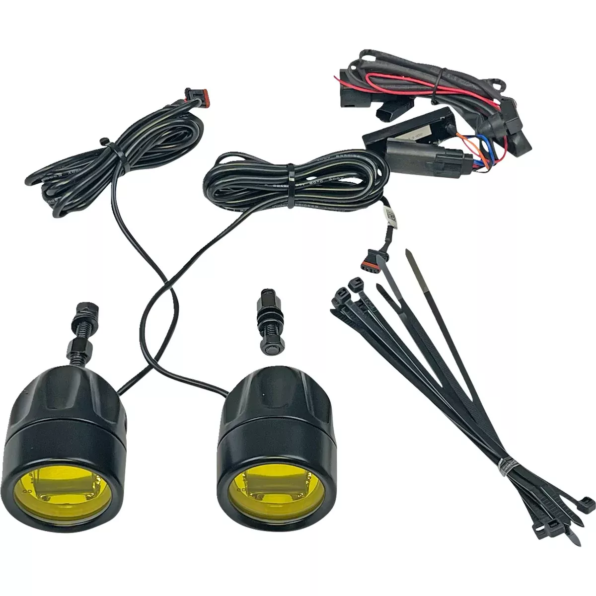Custom Dynamics Fog Light - PB-FOG-BCM-YB For Harley Touring 2014-2025