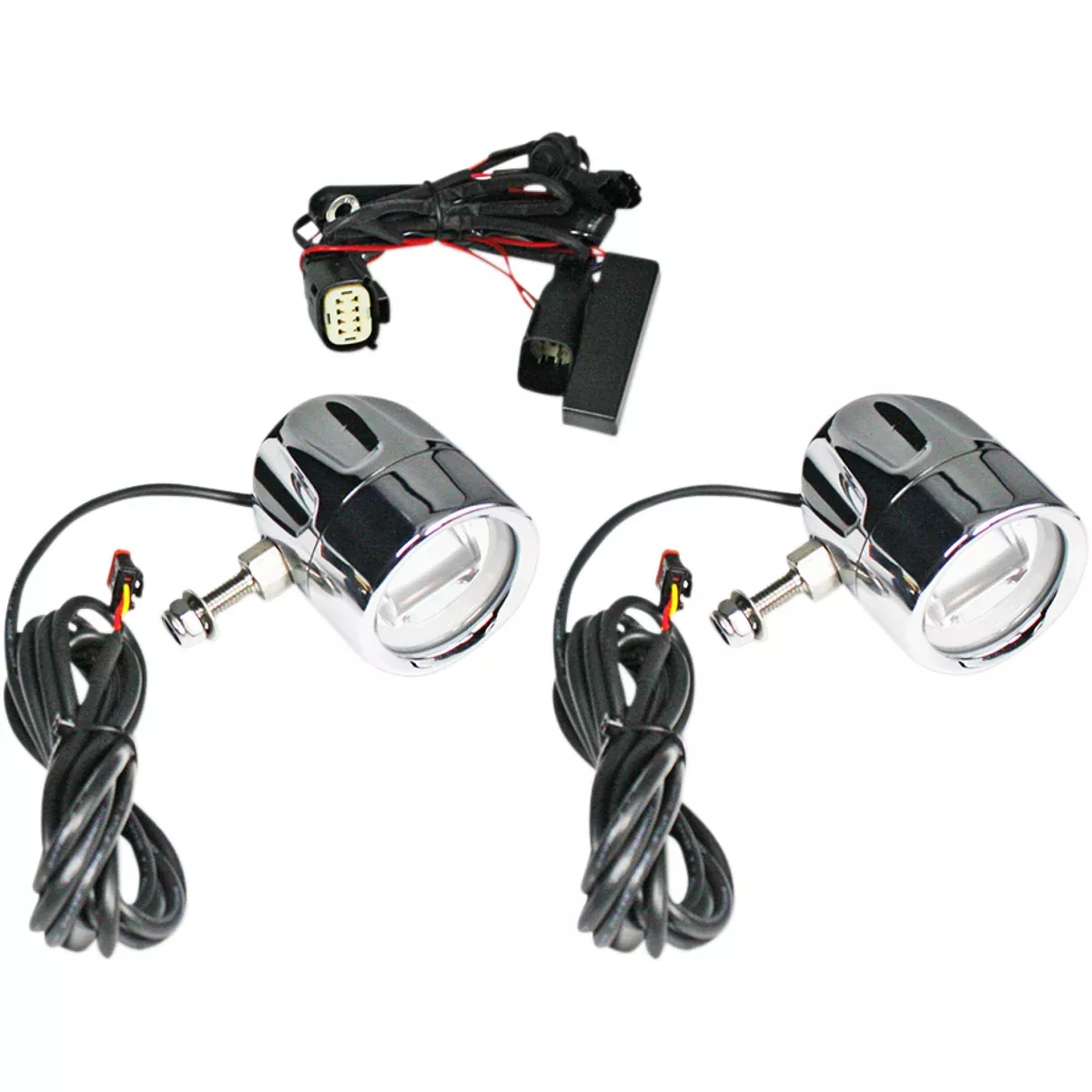 Custom Dynamics Fog Light - PB-FOG-SS6-C For Harley Touring 2010-2013