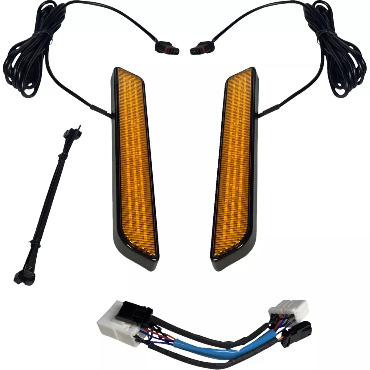 Custom Dynamics Fork Light - CD-FORK-HD-AB For Harley Motorcycles 1996-2017