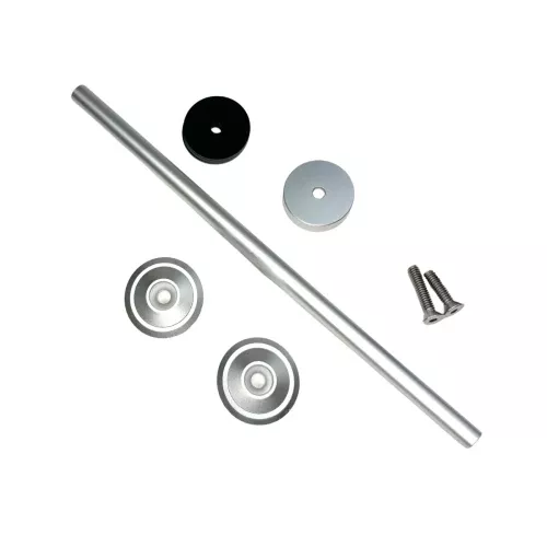 Custom Dynamics Front Axle Cover Kit for 2018-2026 Harley Softail Inverted Front