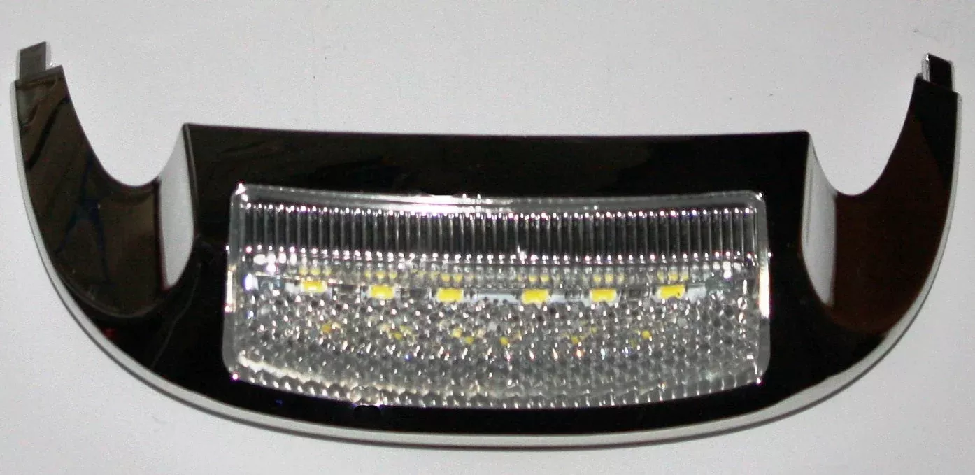 Custom Dynamics Front Fender Clear Lens White LED Tip for '14 and Newer HD Touring