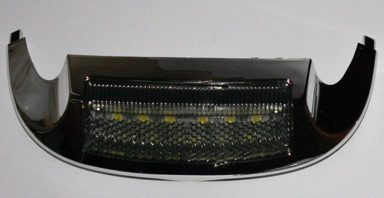 Custom Dynamics Front Fender Smoke Lens Amber LED Tip for '14 and Newer HD Touring