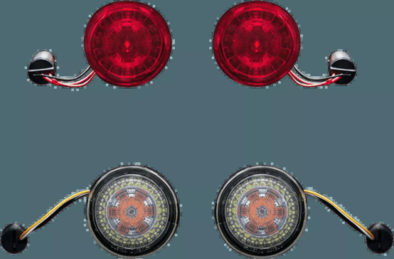 Custom Dynamics ProBEAM Complete Turn Signal Conversion Kit for '11-21 Harley-Davidson (Click form fitment)