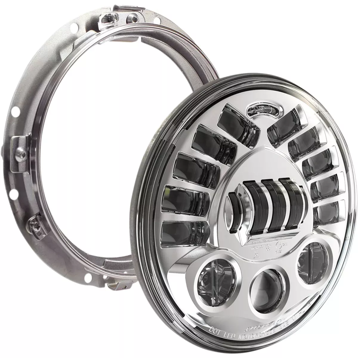 Custom Dynamics ProBEAM Headlamp – PB-7A-13-C For Harley Motorcycles 1994-2016