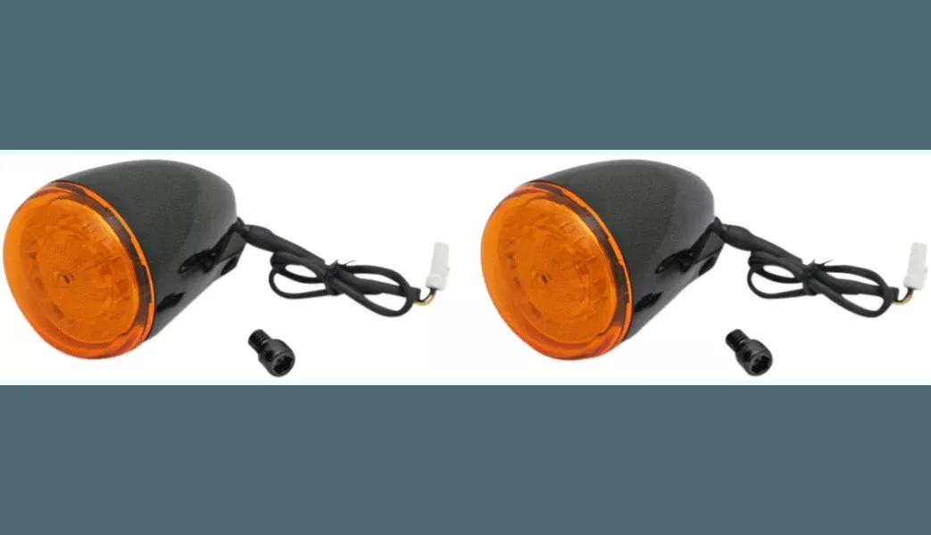 Custom Dynamics ProBeam LED Turn Signals for ’15-21 Indian Touring – Black/Amber