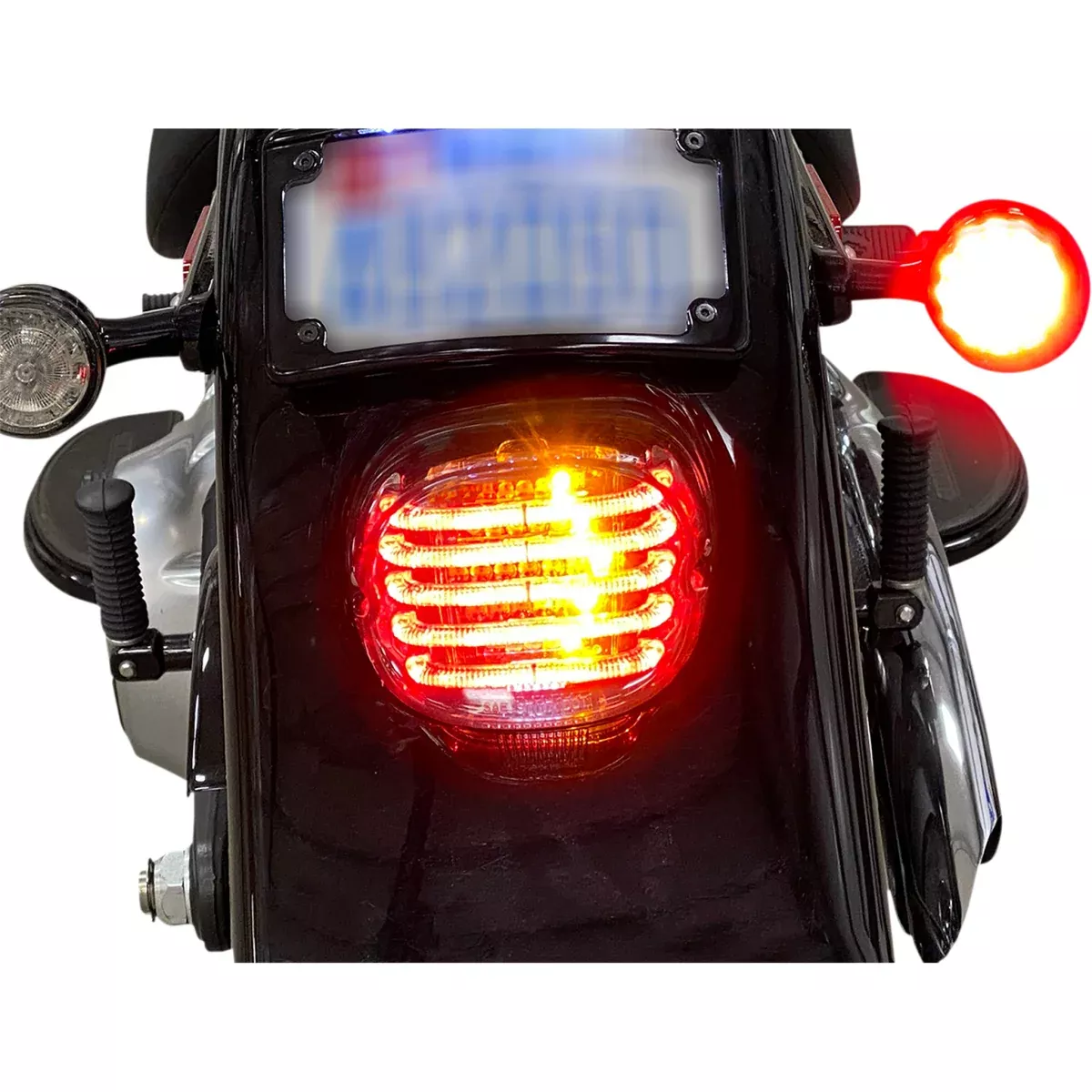 Custom Dynamics ProBEAM Taillight – PB-TL-INT-BW-R For Harley Motorcycles 1999-2024