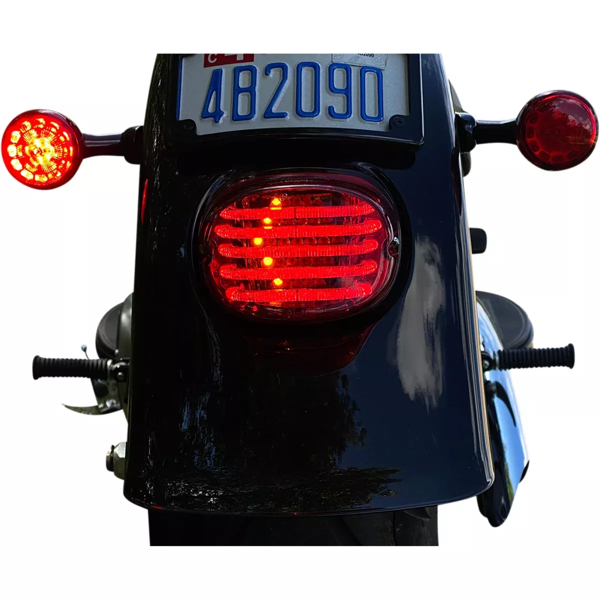 Custom Dynamics ProBEAM Taillight – PB-TL-INT-TW-R For Harley Motorcycles 1999-2024