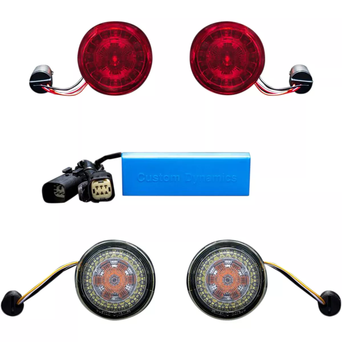 Custom Dynamics ProBEAM Turn Signal Assembly - PB-SS-KIT1 For Harley Touring 2010-2013