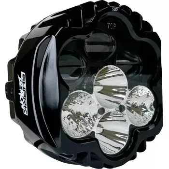 Custom Dynamics Shark Demon Performance LED Pedestal Mount Headlight – SD2-PM-W