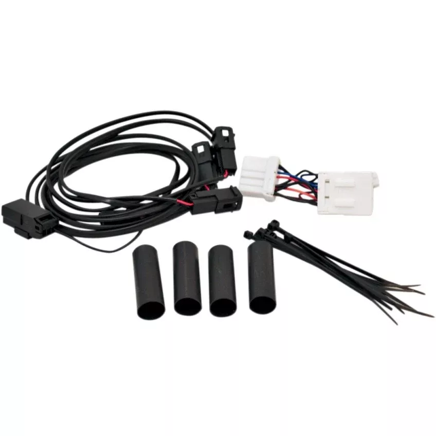 Custom Dynamics Street Magic Run Turn Brake Kit 4 Harley Tour Pak With Ultra Style Tour Pak Lights