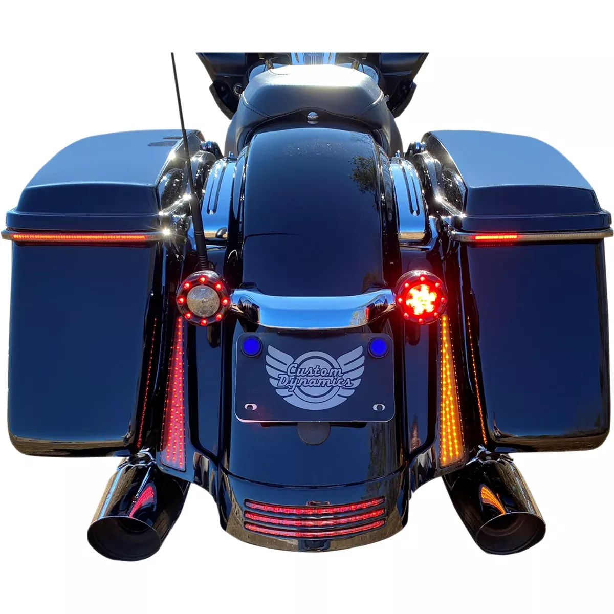 Custom Dynamics Taillight Kit - CD-FASCIADC-HDB For Harley Street Glide 2006-2009