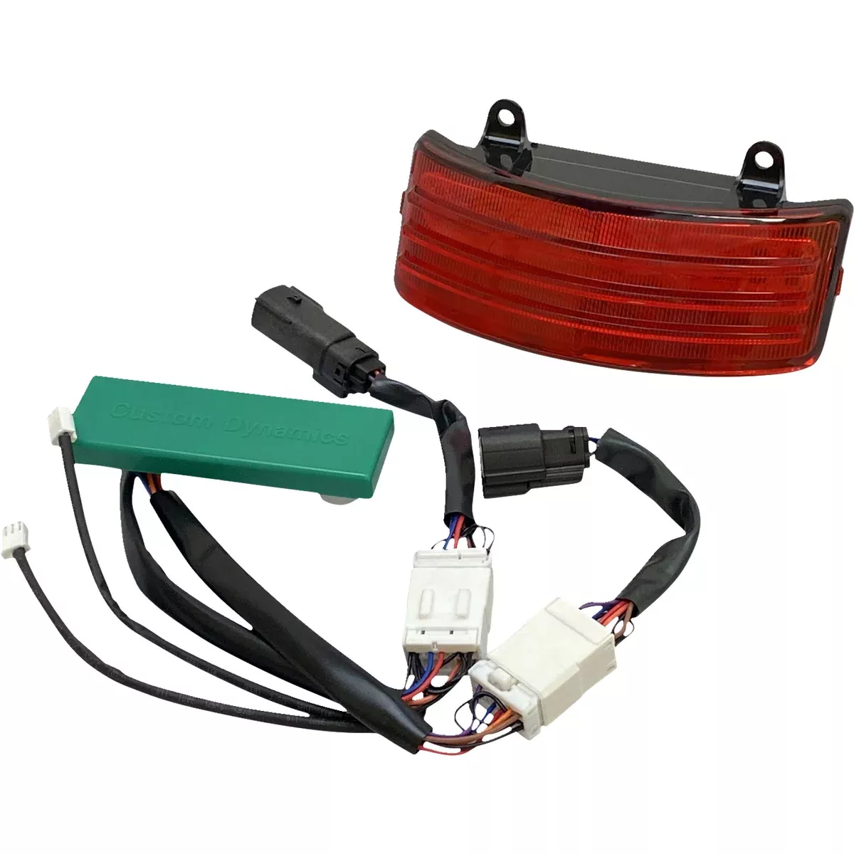 Custom Dynamics Taillight Kit - PB-TRI-2-RED For Harley Touring 2010-2013