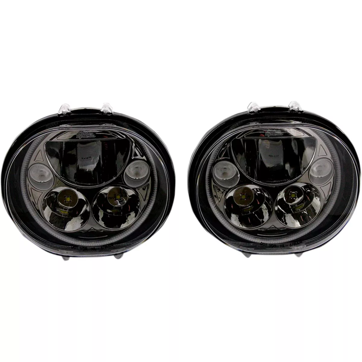 Custom Dynamics TruBEAM Headlight - CDTB-575OV-B For Harley Road Glide 2004-2013