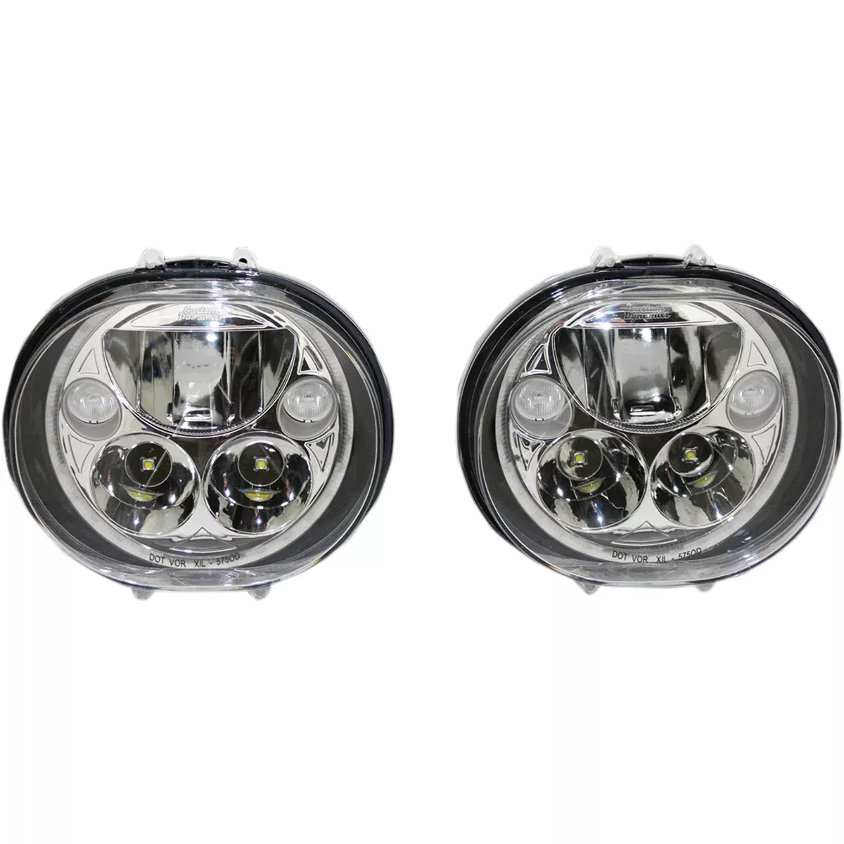 Custom Dynamics TruBEAM Headlight - CDTB-575OV-C For Harley Road Glide 2004-2013