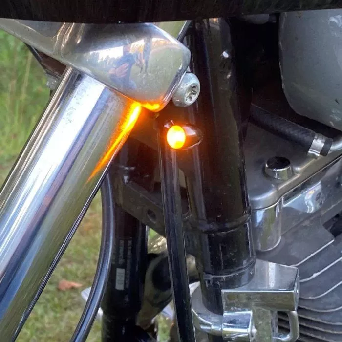 Custom Dynamics Universal LED Micro Bullet Lights (Chose Chrome or Black)