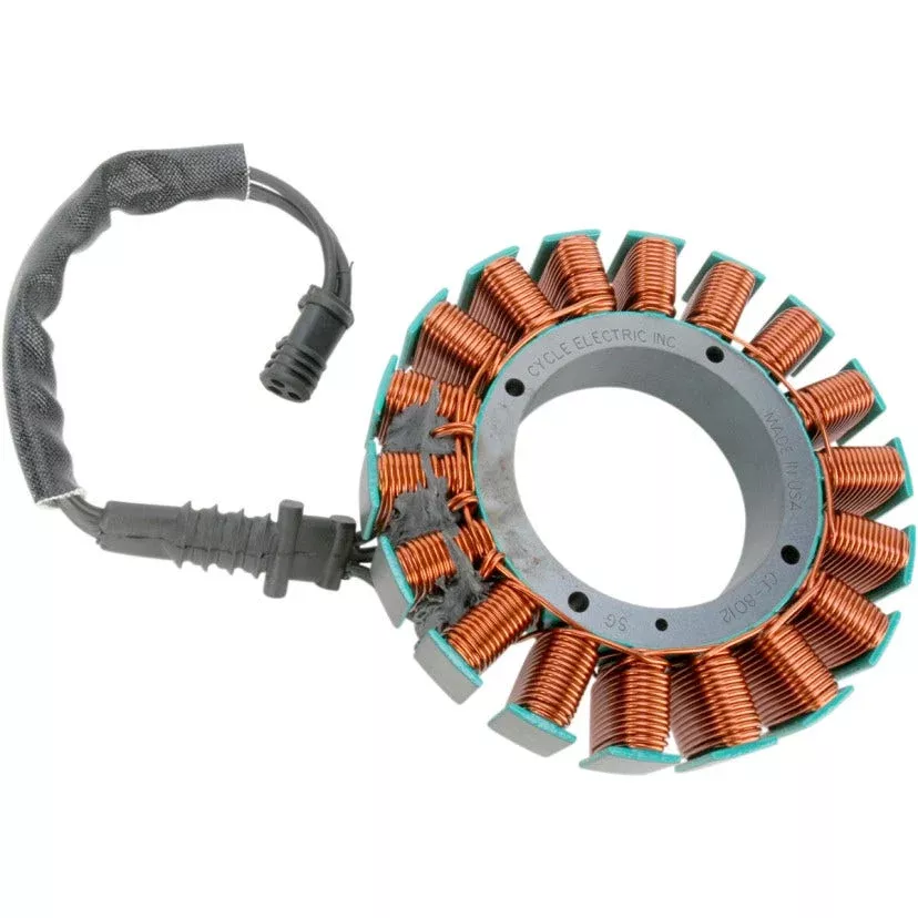 Cycle Electric Repl OEM 29987-06A Stator 3-Phase 50 Amp For Harley Touring 06-16 FLH/T