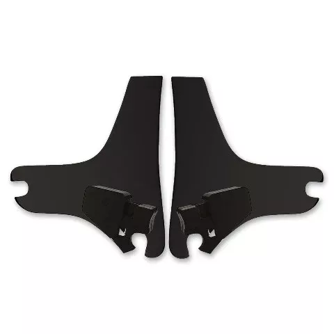 Cycle Visions Black Detachable Sissy Bar Side Plates97-08 Harley Touring FLHTC