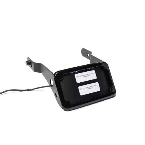 Cycle Visions Curved License Plate Mount for 2013-2017 Harley Street Bob – Black