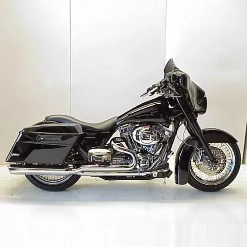 D&D Exhaust 2 into 1 Boarzilla Exhaust for ’95-06 Harley-Davidson Touring (Choose Options)