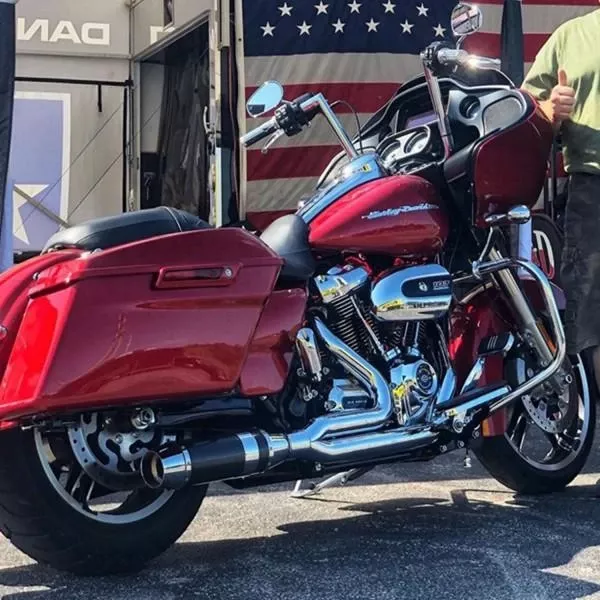 D&D Exhaust Bob Cat Full Exhaust System for ’17-24 Harley Davidson Touring Models (Choose Options)