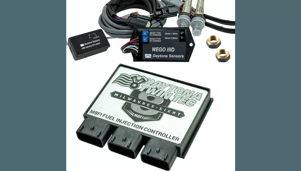 Daytona Twin Tec Fuel Injection Electronic Control Module Kit 2.5 BAR Manifold Absolute Sensor for ’18-20 Harley Davidson Softail Models with Trask Tornado Turbo Kit