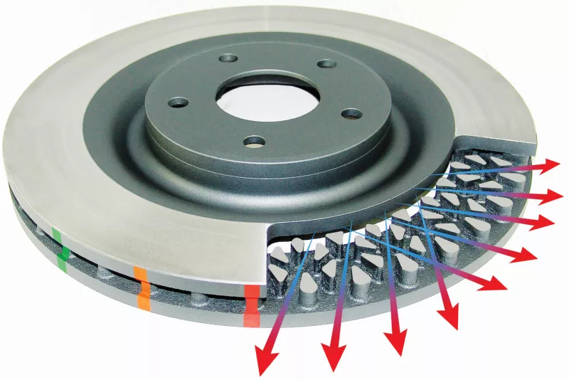 DBA 5000 Series Drilled Rotors