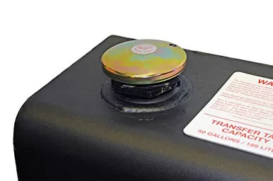 Dee Zee DZ92656SB 111 Gallon Black Steel Combo Transfer Tank & Tool Box
