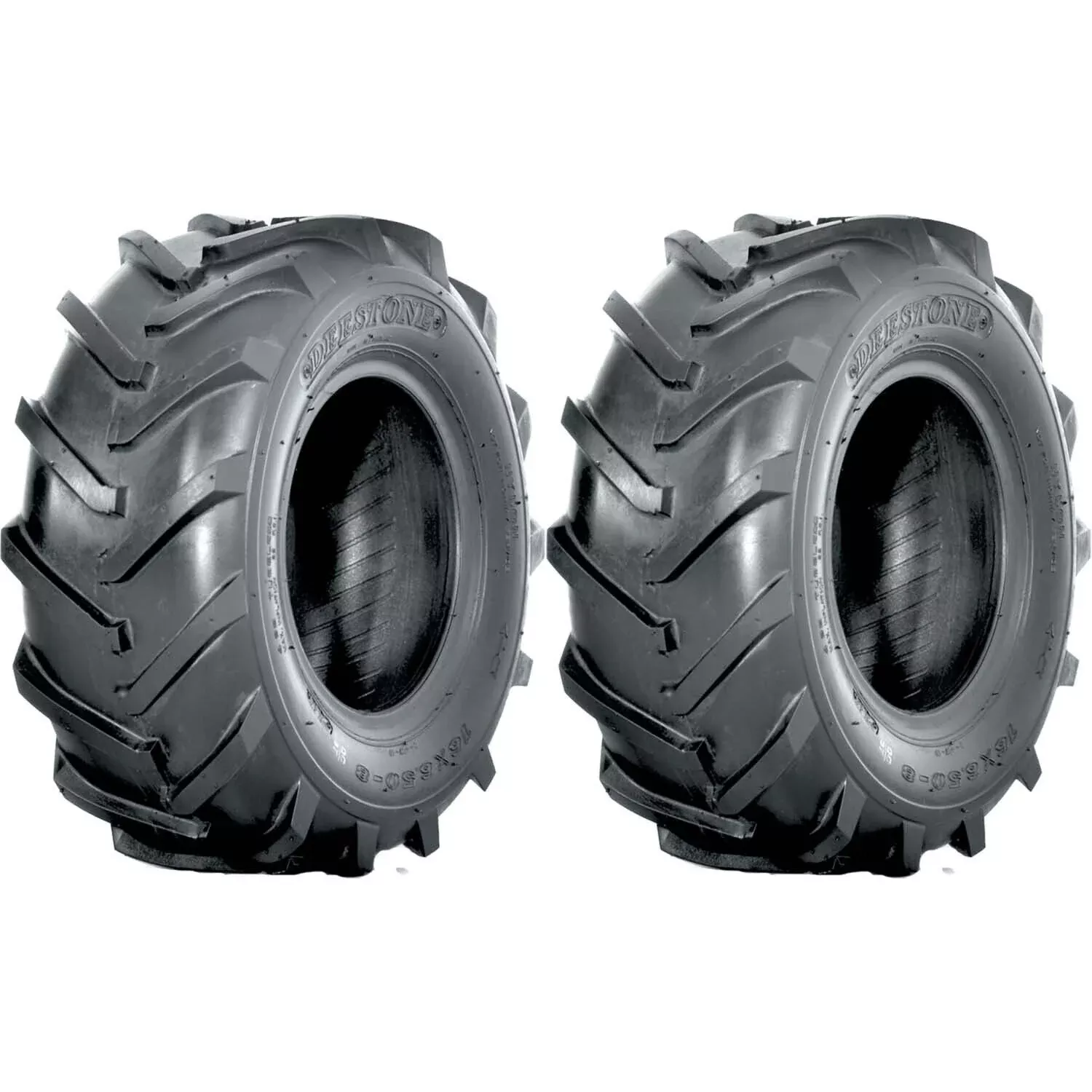 Deestone D407 Tractor Lug Tire 4ply 16×6.50-8 Pack of 2