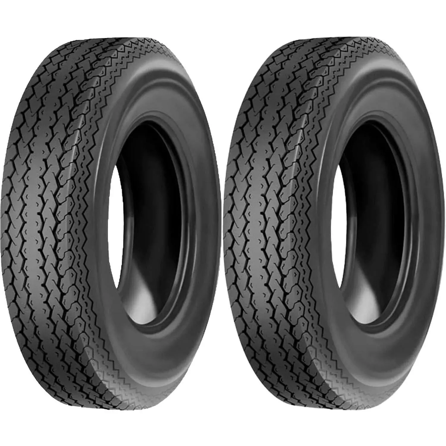 Deestone D901 Trailer Tire LRC 6ply 5.30-12 Pack of 2