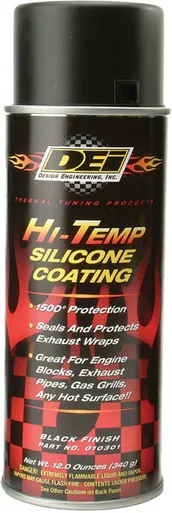 Dei Hi-Temp Silicone Coating (Black) – 010301