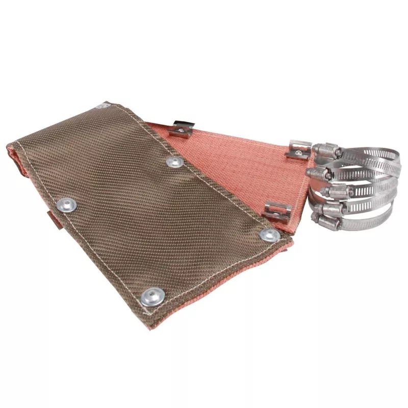 DEI Pipe Shield w/Stainless Steel Clamps – 6in x 24in – Titanium