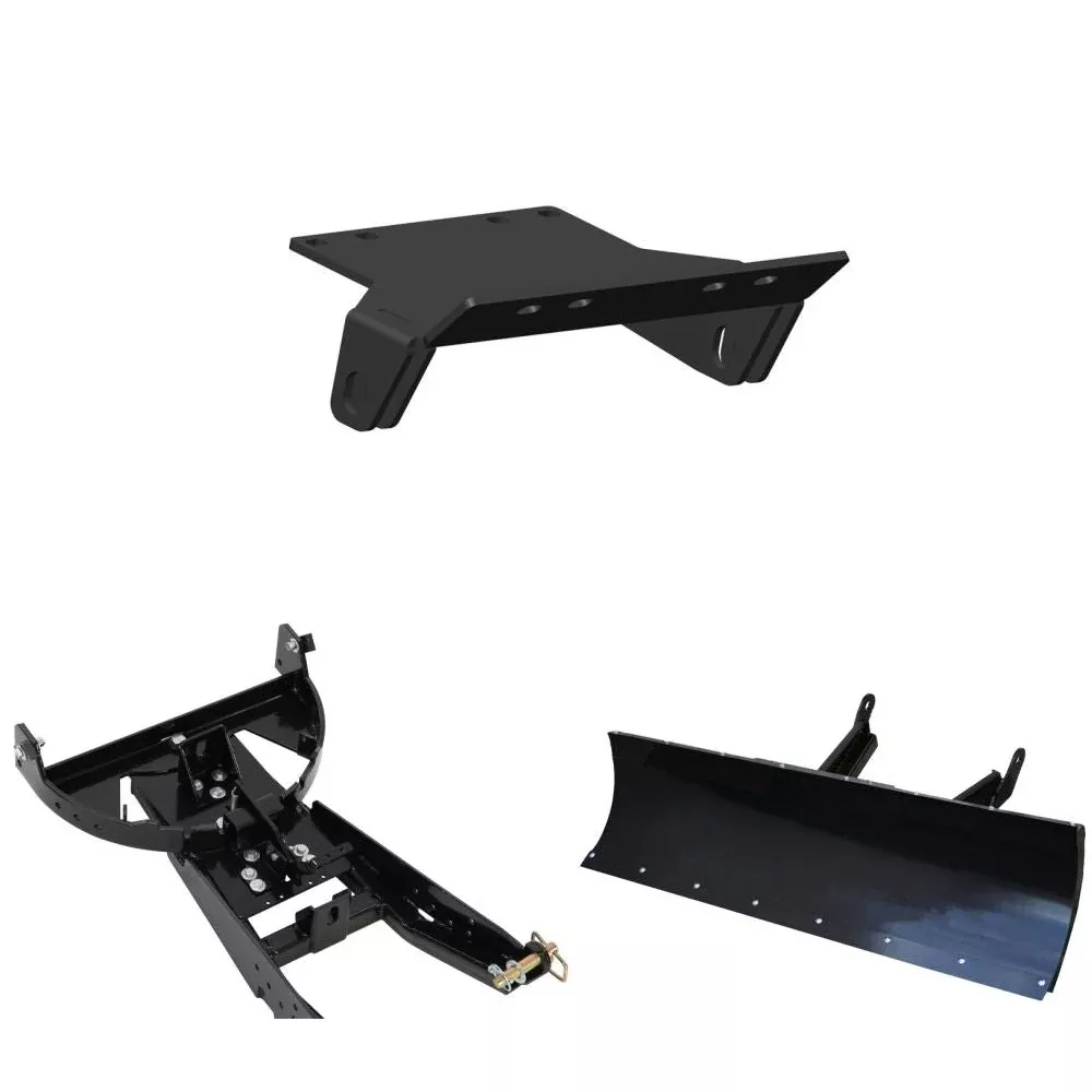 Denali Black UTV Snow Plow Kit For CF-Moto ZFORCE 500 2016-2020