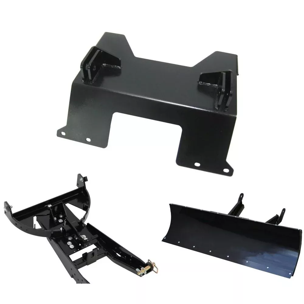 Denali Black UTV Snow Plow Kit For Honda Big Red 200 1982-1984