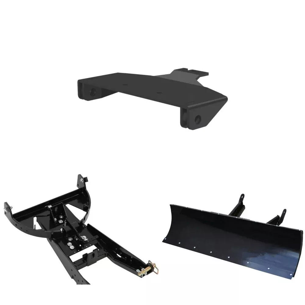 Denali Black UTV Snow Plow Kit For Textron Off Road Stampede 4×4 EPS 2017-2019