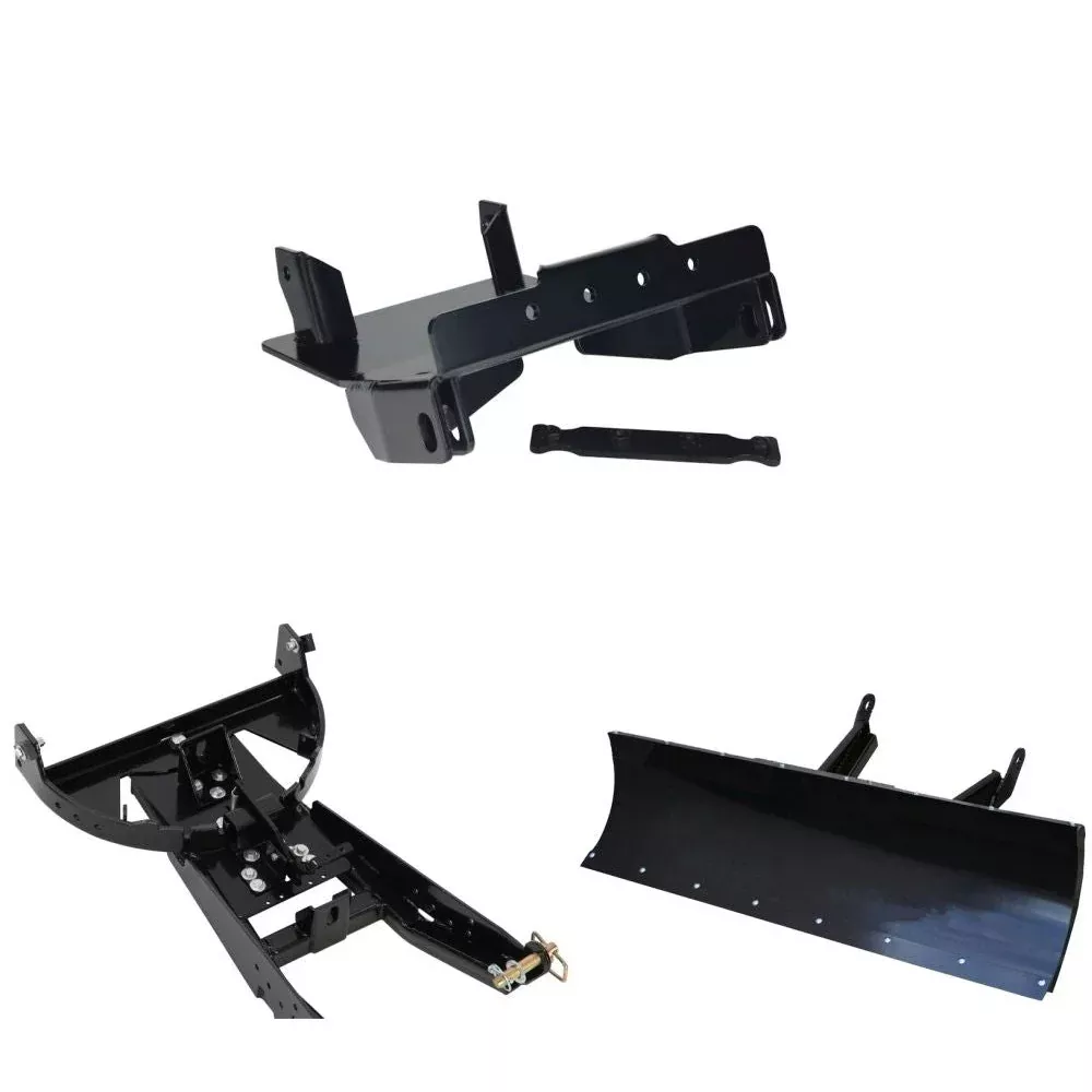 Denali Black UTV Snow Plow Kit For Yamaha Wolverine X2 850 YXE85 4×4 R-Spec 2019